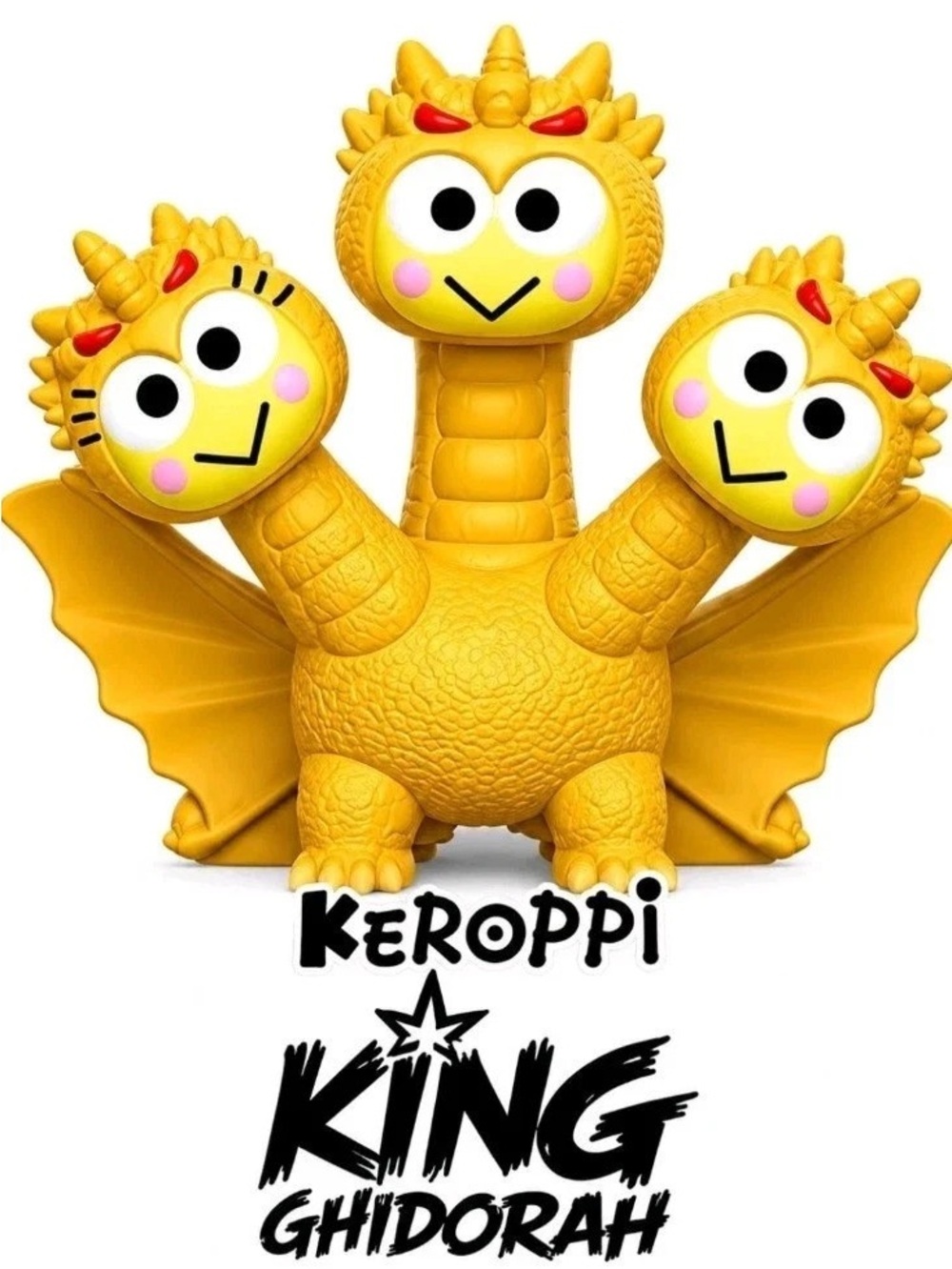 McDonald’s hello kitty Godzilla King Ghidorah Yellow 3-Headed Dragon Kids Toy